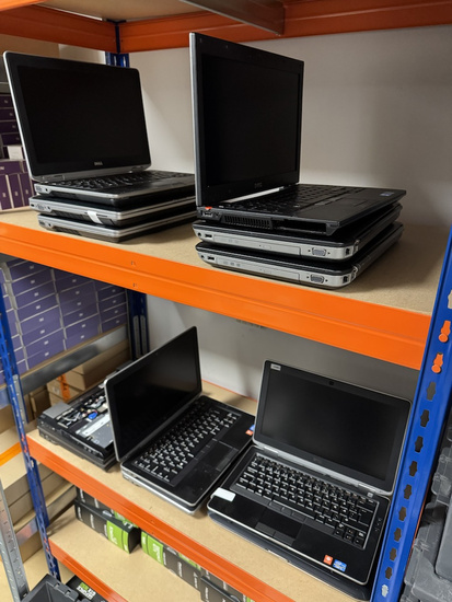 Laptopy Dell E4310 E6410 E6330 E6420 E5420 E6510 Pakiet 12 szt. Klasa C na części