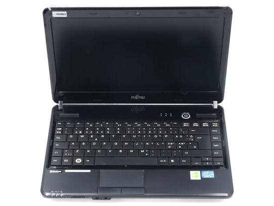 Fujitsu LifeBook SH531 i3-2350M 4GB 120GB SSD 1366x768 Klasa A-/C Windows 10 Home Brak baterii