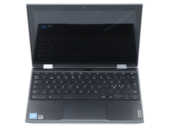 Dotykowy Lenovo Chromebook 300E 2nd Celeron N4000 4GB 32GB 1366x768 Klasa C Chrome OS