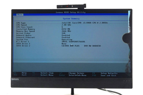 Komputer All-In-One Lenovo M820z 21.5" IPS i5-8400 8GB 256GB SSD Windows 11 Professional PL #1