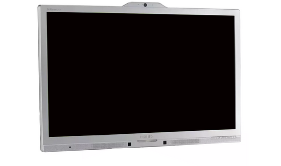 Monitor Philips 24" 241P6Q LED 1920x1080 IPS DisplayPort DVI Kamerka Srebrny Brak Podstawki Klasa B