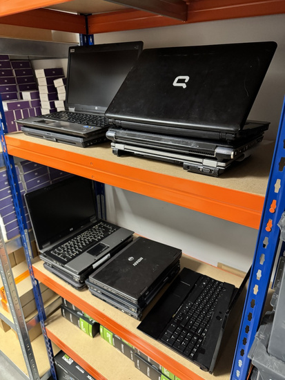 Laptopy HP 6930P 6550B 6735B NC6220 6910P Pakiet 12 szt. Klasa C na części