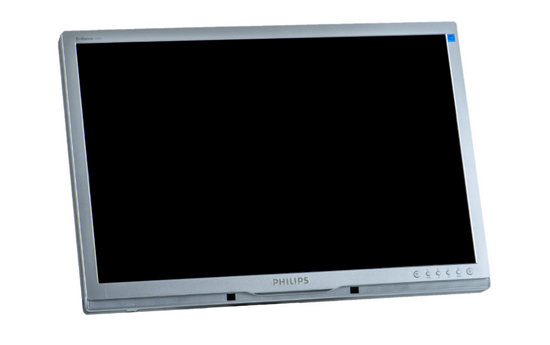 Monitor Philips 245P2 24" LED 1920x1080 TFT VGA DVI Srebrny Klasa B Brak Podstawki