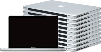Pakiet 10 szt. Apple MacBook Pro A1286 Klasa C