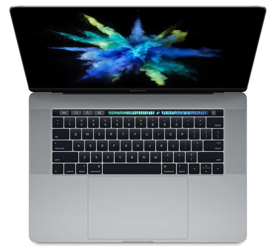 Apple Macbook Pro A1707 I7-6920HQ 16GB/1TB SSD 2880x1800 Klasa C Mac OS SN: C02T2D1WGTF1