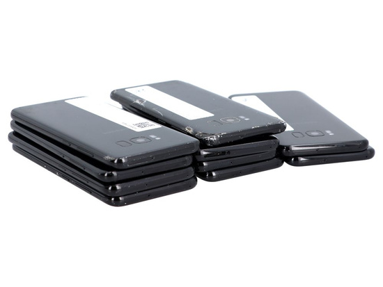 Pakiet 10 sztuk Samsung Galaxy S8 SM-G950F 4GB 64GB Black Klasa C #1